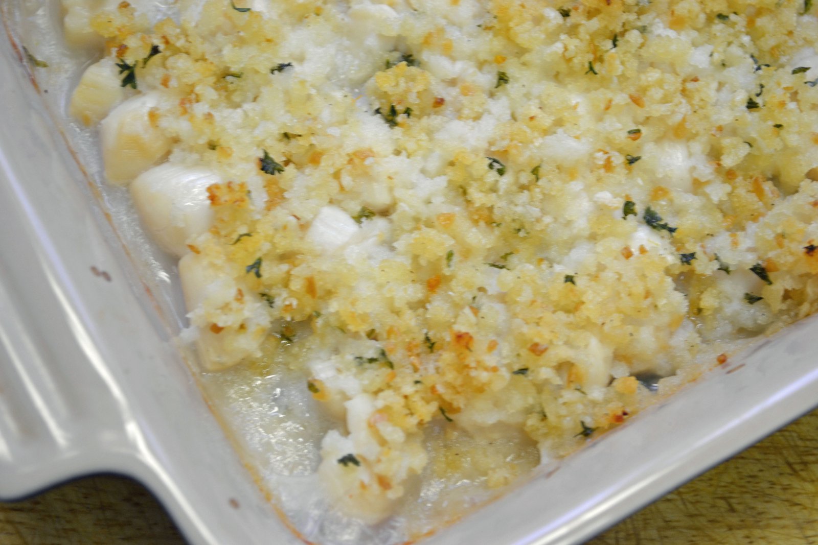 Bay Scallop Gratin – Best Appetizer Ever!