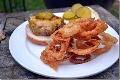 Beer Battered Onion Rings for Two