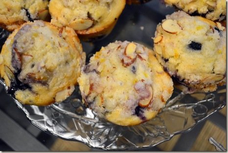 Chobani Blueberry Vanilla Muffins