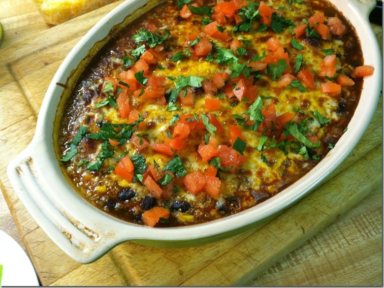 Quinoa Enchilada Casserole