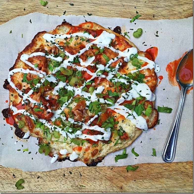 Best Buffalo Chicken Pizza