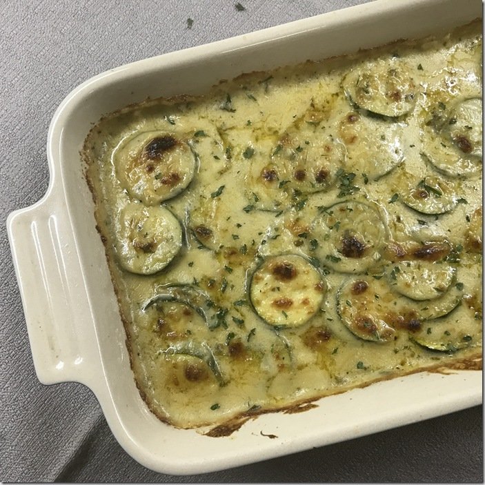 Zucchini Gratin