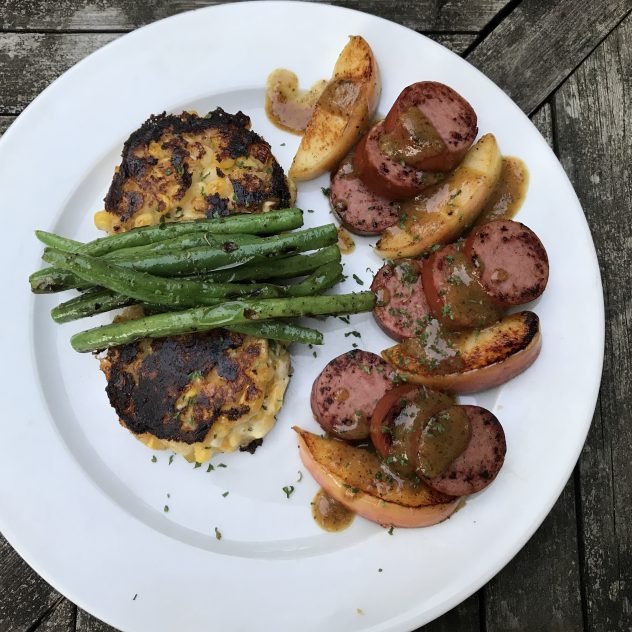 Jennie-O Turkey Kielbasa with Mustard Maple Glaze