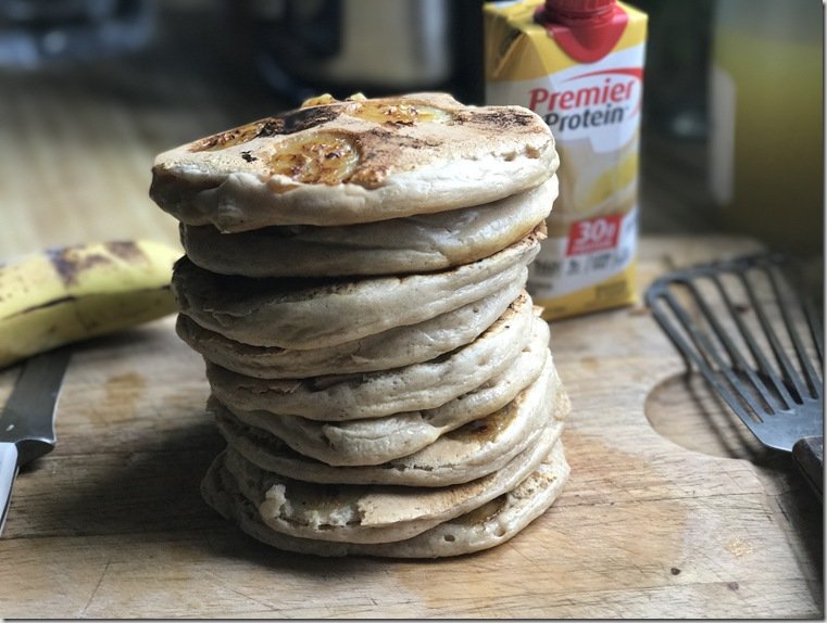 Banana Buttermilk Pancakes