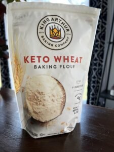 this is a bag of king arthur keto baking flour