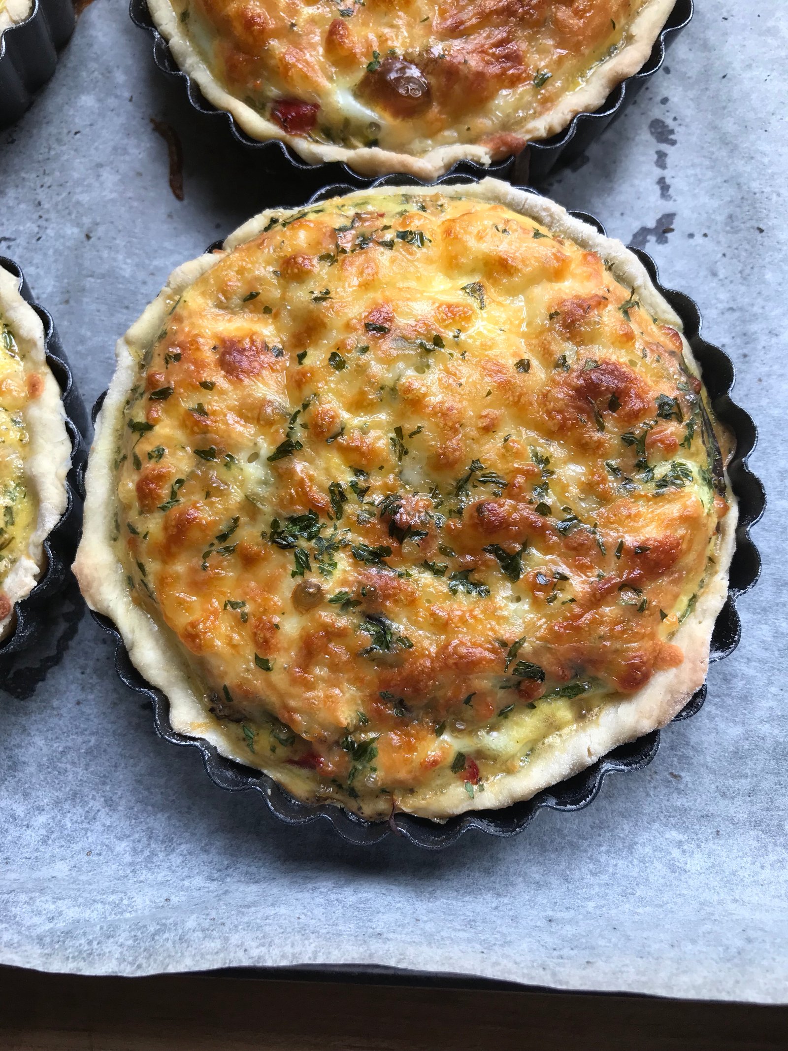 Mini Veggie Quiche