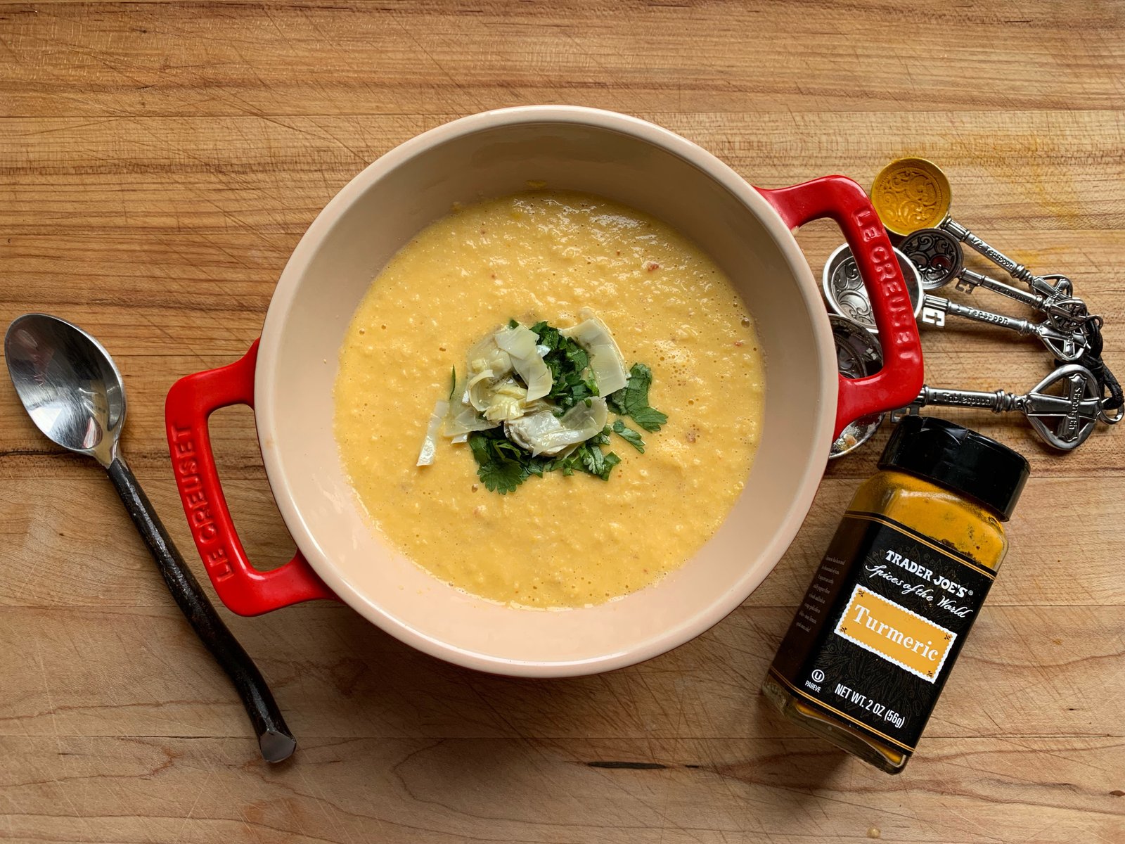 Tumeric Corn Soup