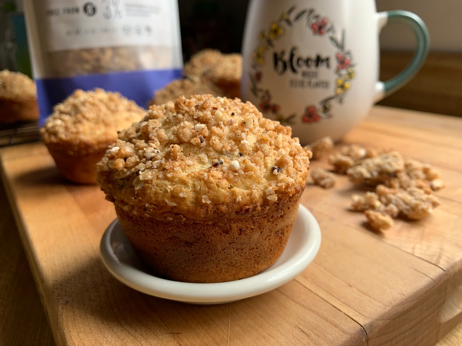 Banana Chocolate Crunch Muffins