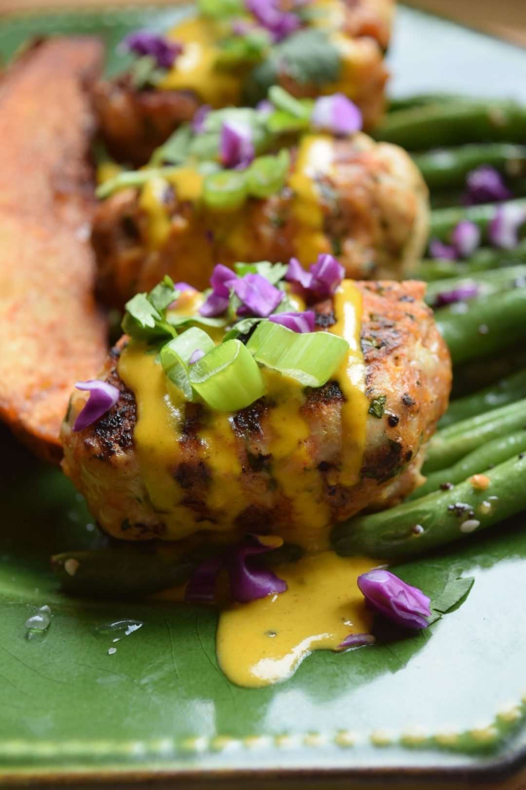 Spicy Kefta with Golden Tumeric Sauce