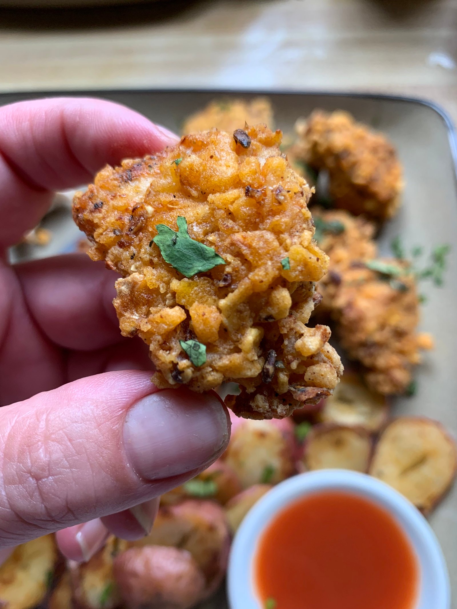 The Best Air Fryer Popcorn Chicken