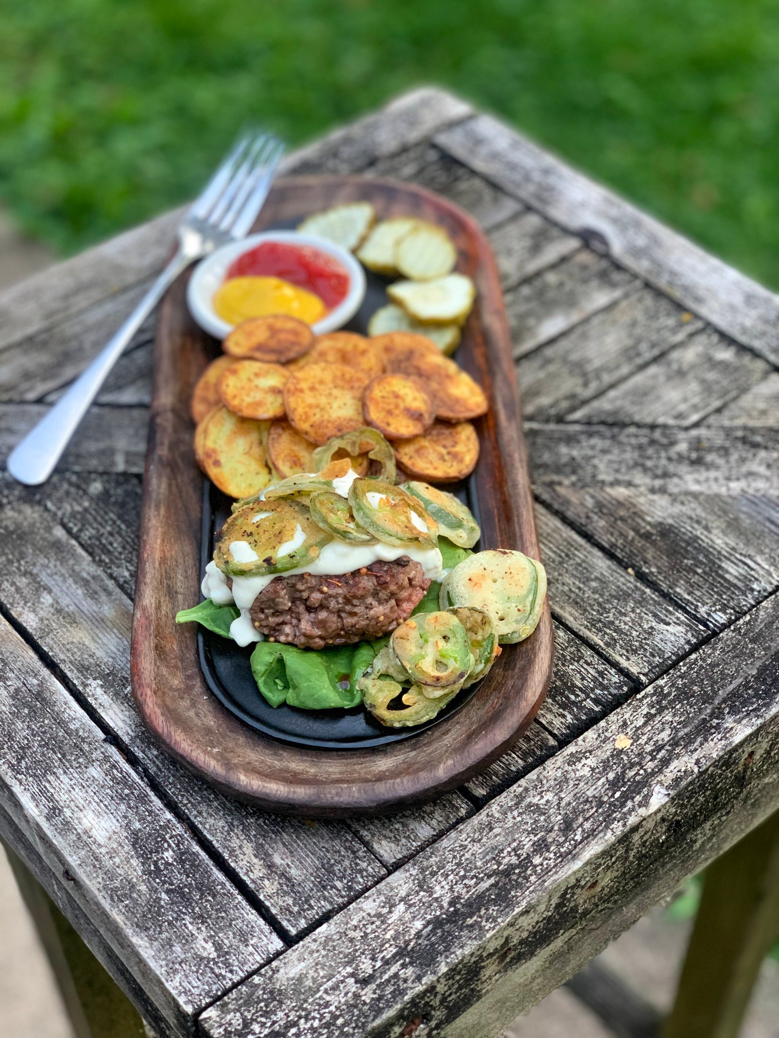 Jalapeño Popper Burger