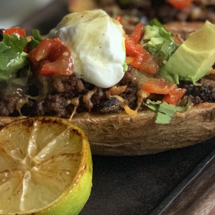 Taco Potato Skins