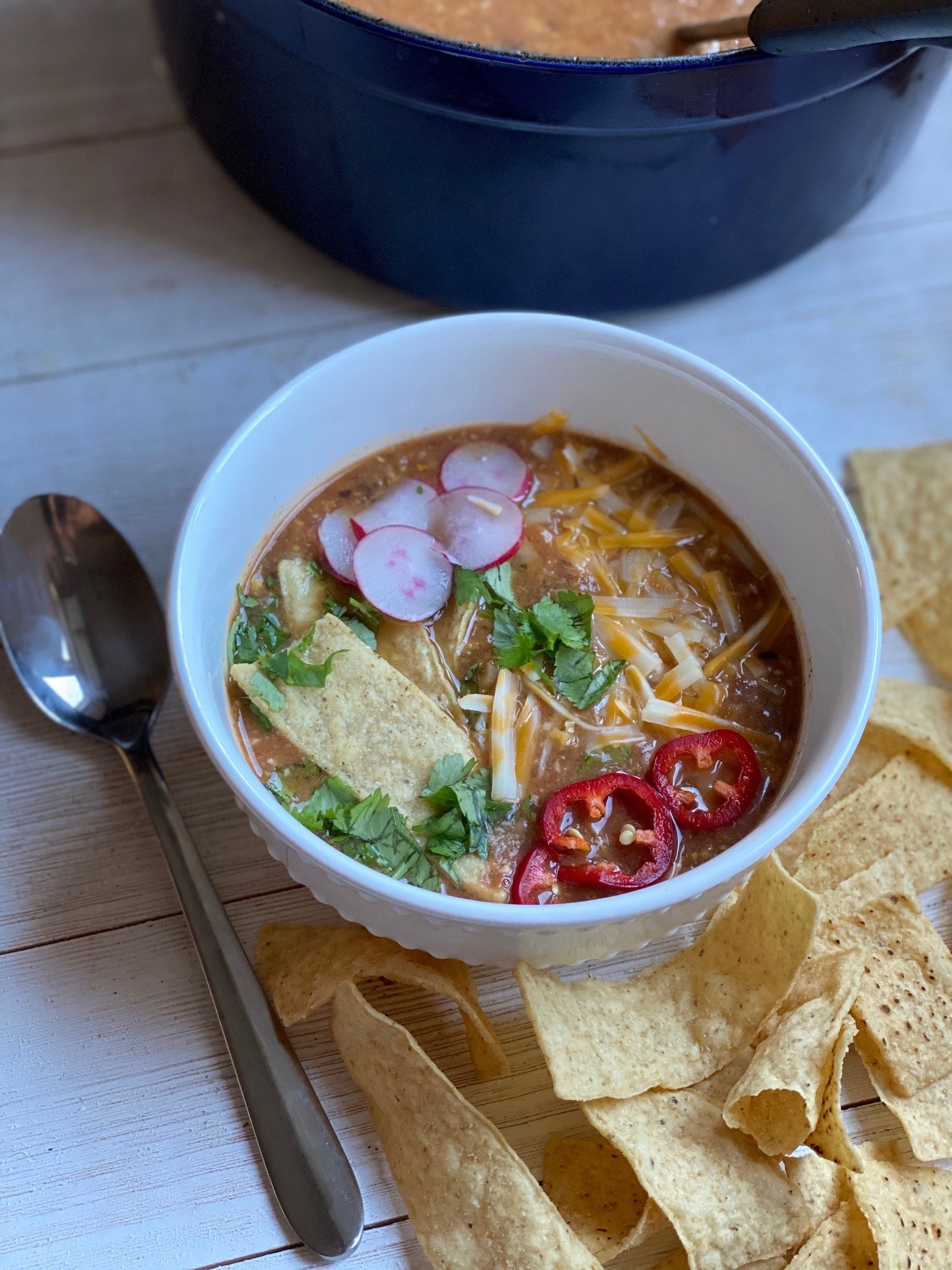 Black Bean Tortilla Soup