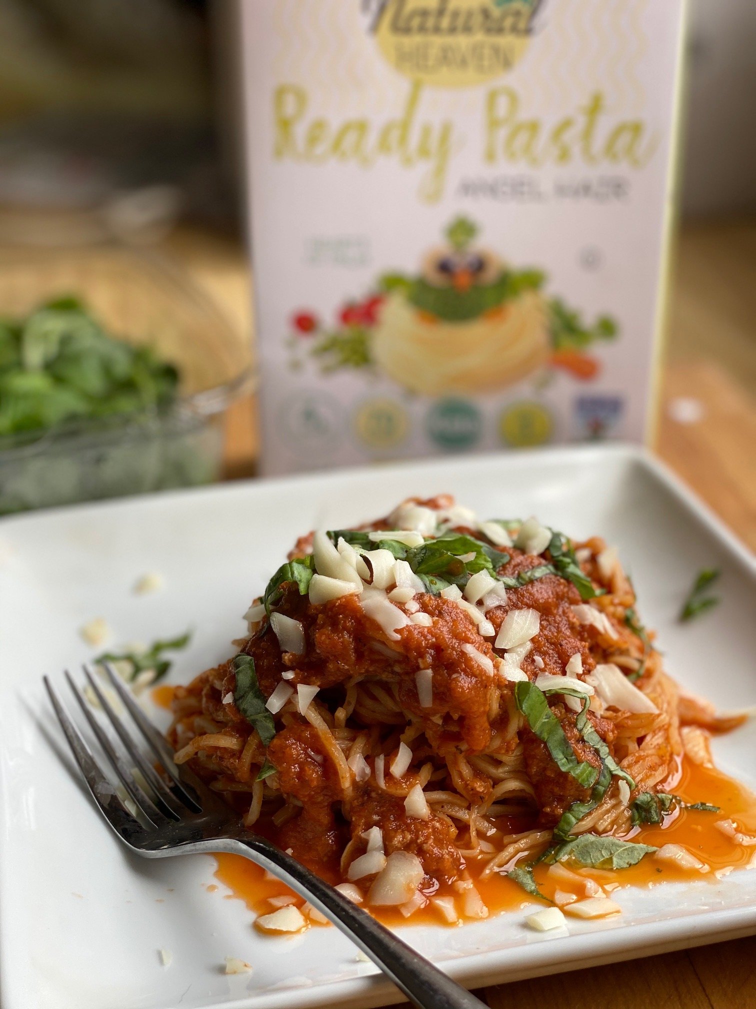 Beef and Veggie Bolognese with Palm Pasta