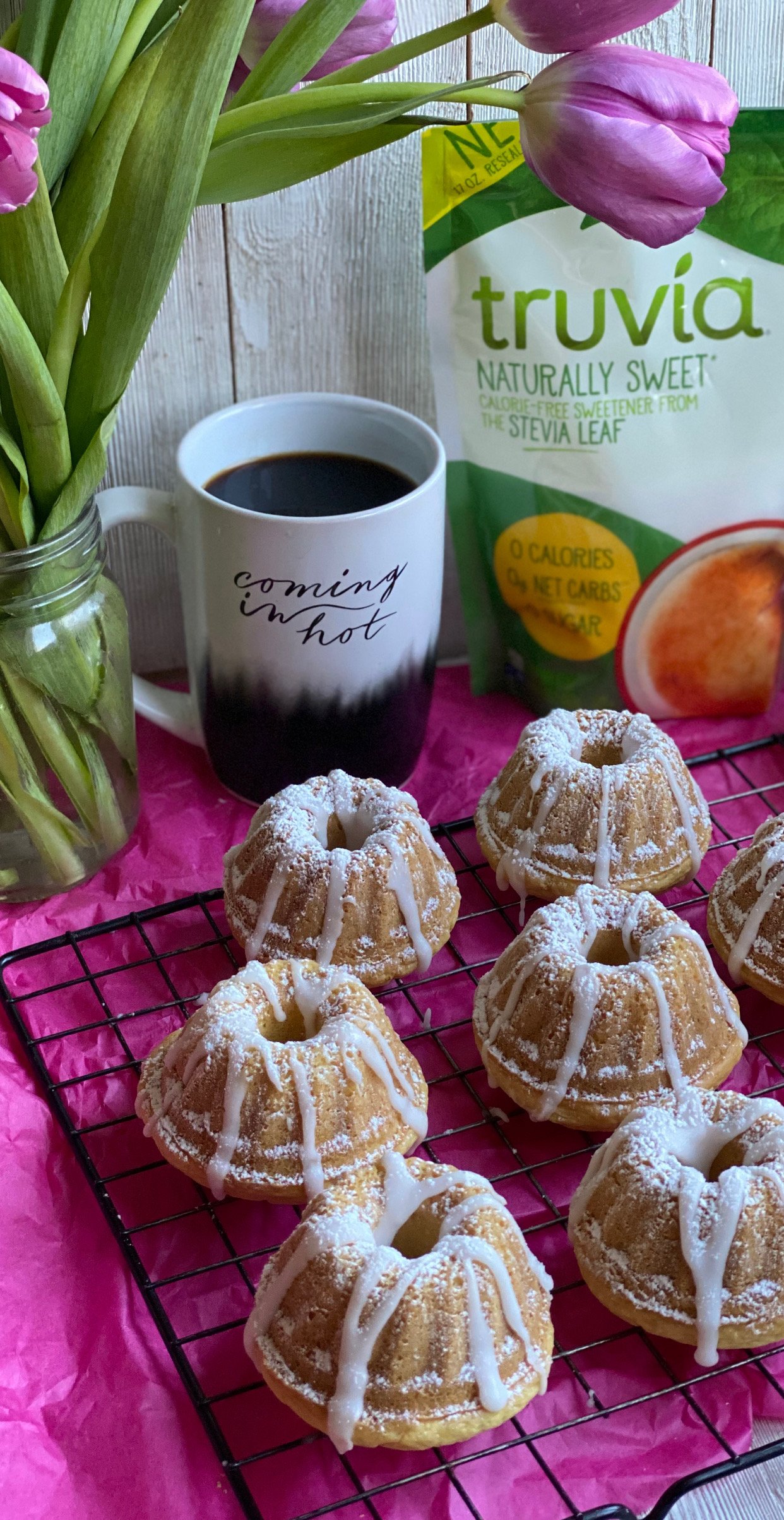 Mini Lemon Bundt Cakes