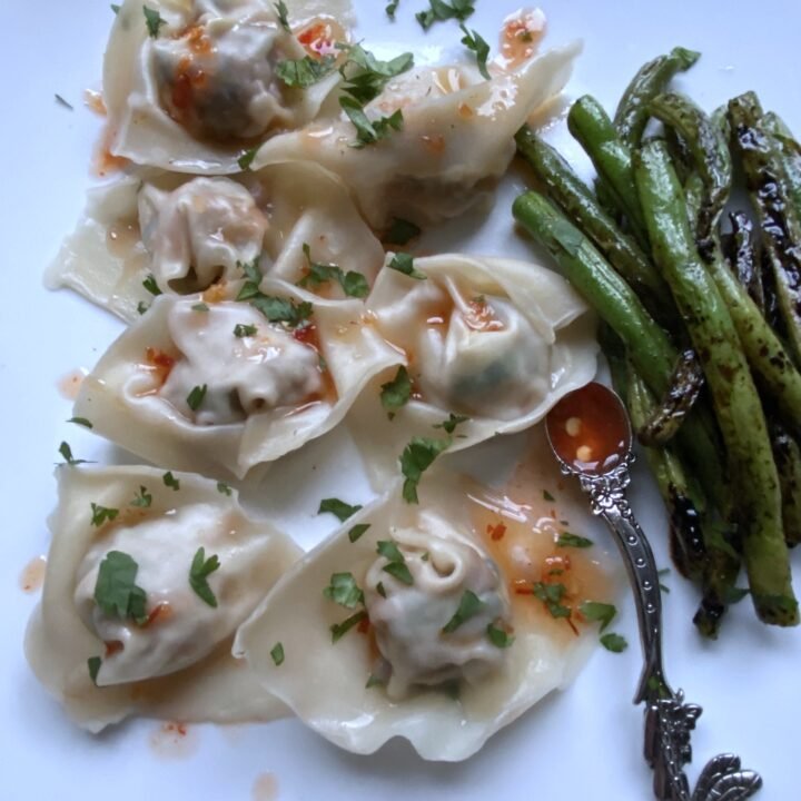 Pork and Mushroom Wontons