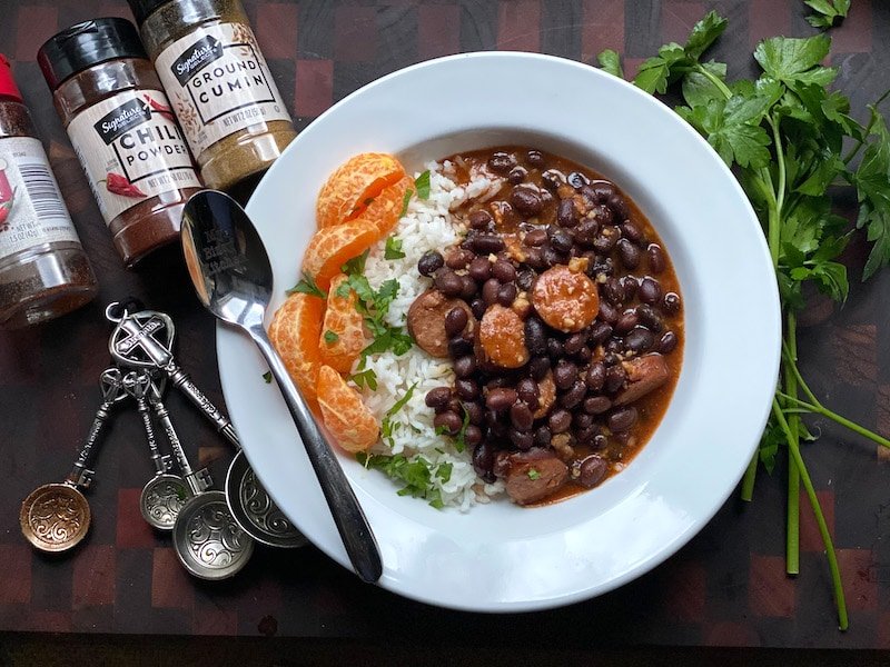 Black Bean and Sausage Stew