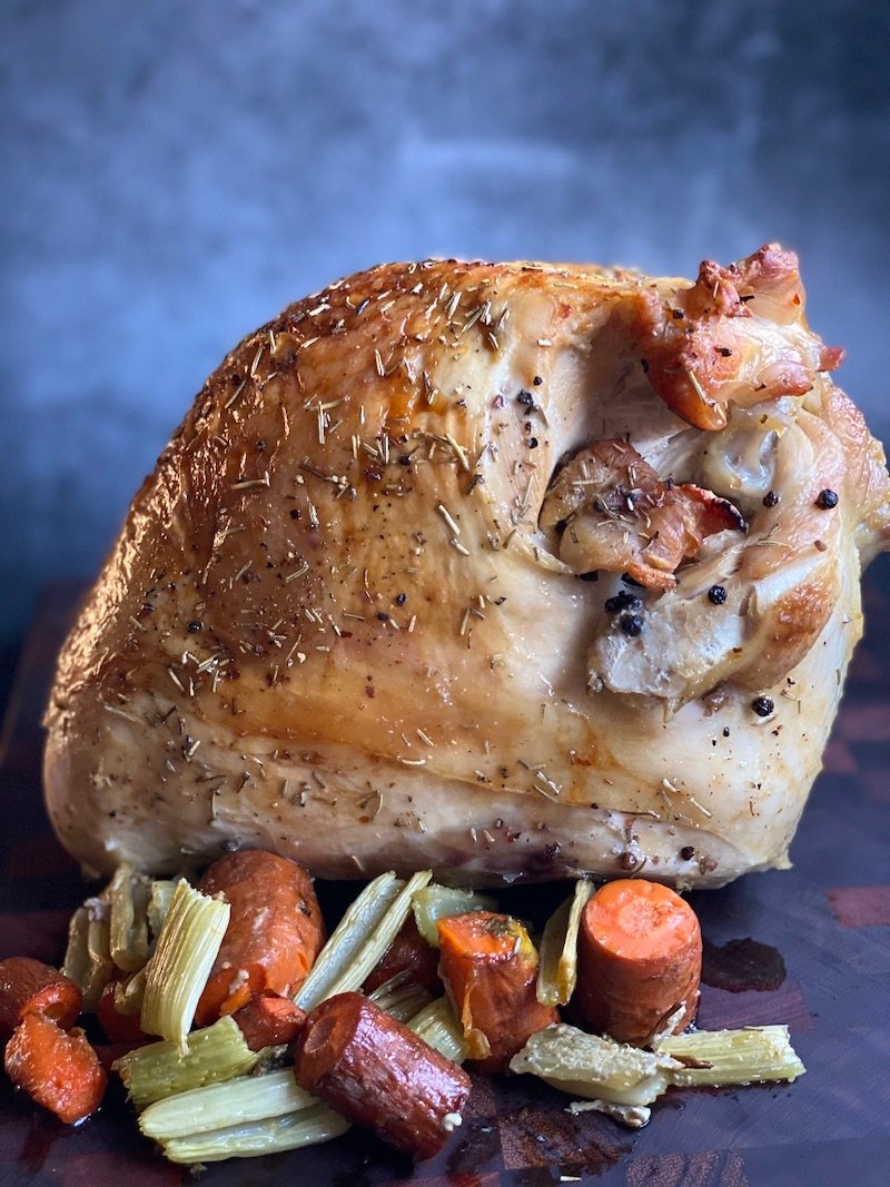 Simple Brined Turkey Breast