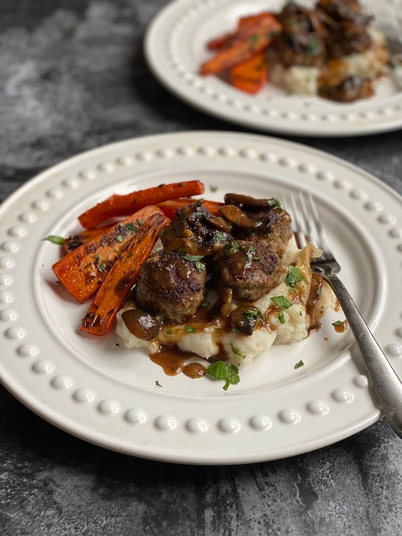 Salisbury Steak Meatballs