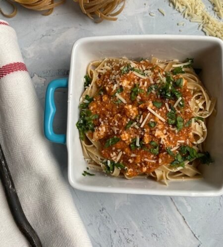 Easy Chicken Bolognese