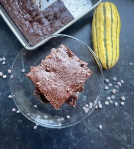 Delicata Squash Brownies