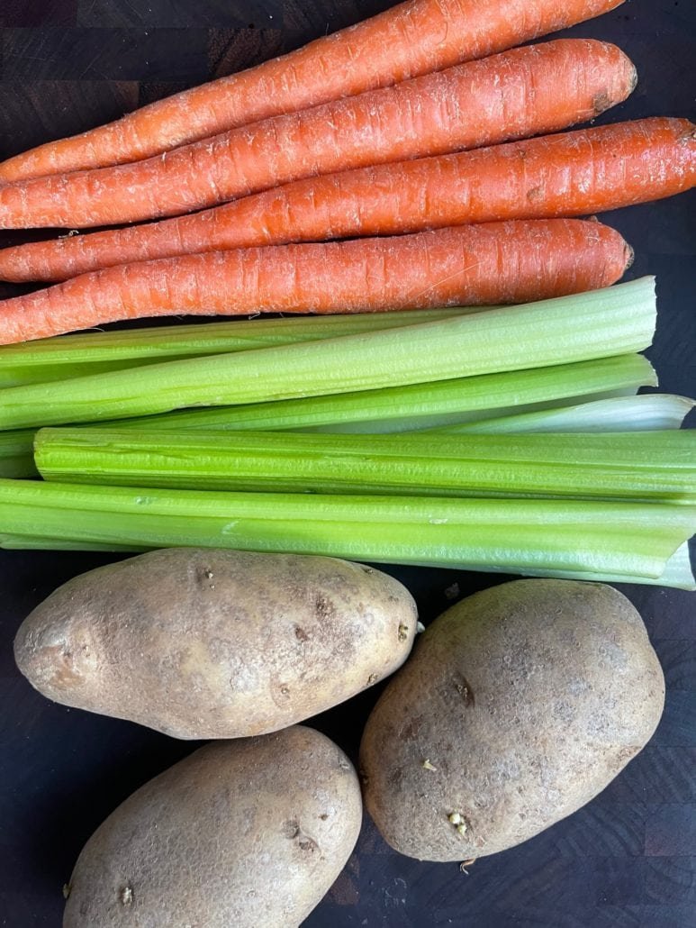 these are ingredients for potato soup