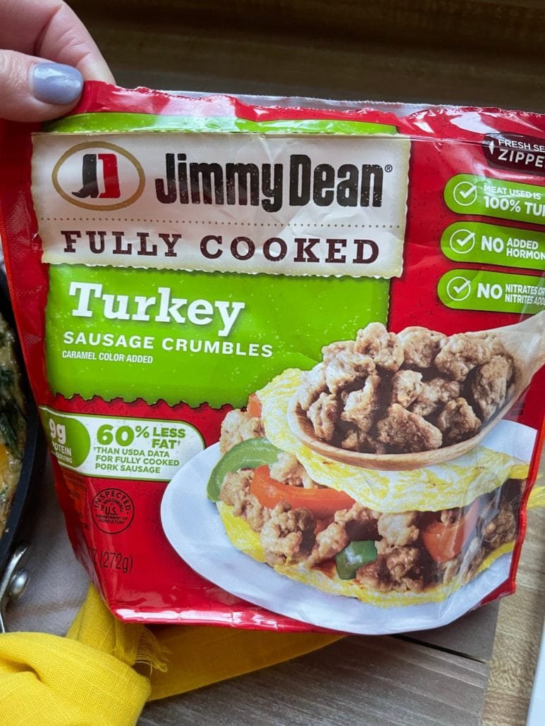 this is a photo of jimmy dean breakfast crumbles