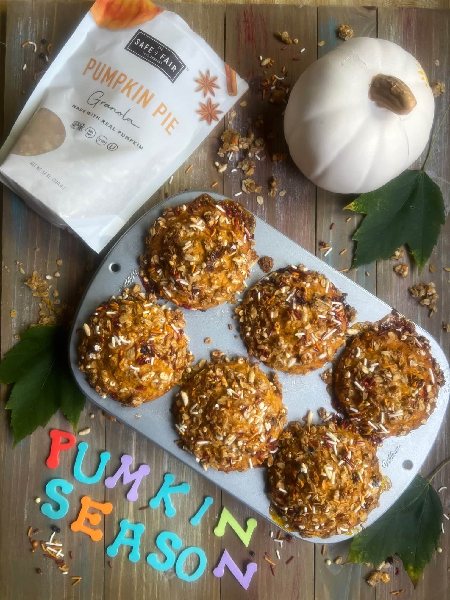 Pumpkin Crunch Muffins