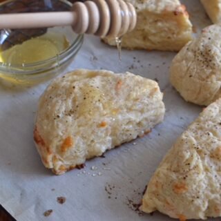 Cheddar Pepper Scones