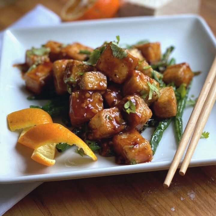 The Best Orange Tofu