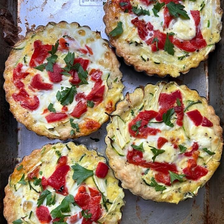 these are biscuit quiches