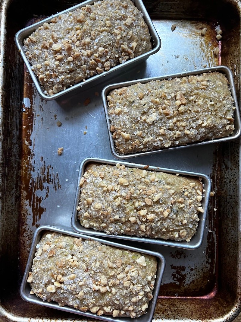 Mini Zucchini Bread