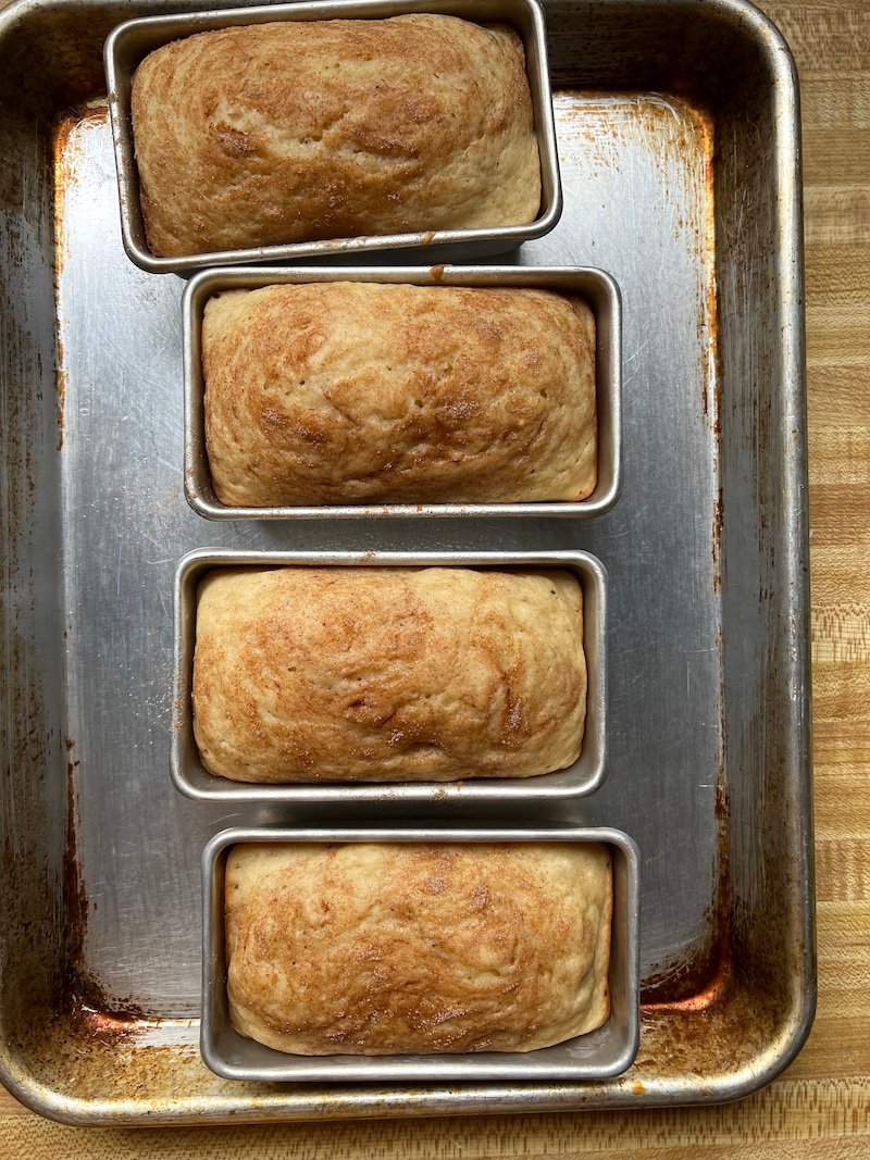 Mini Cinnamon Bread