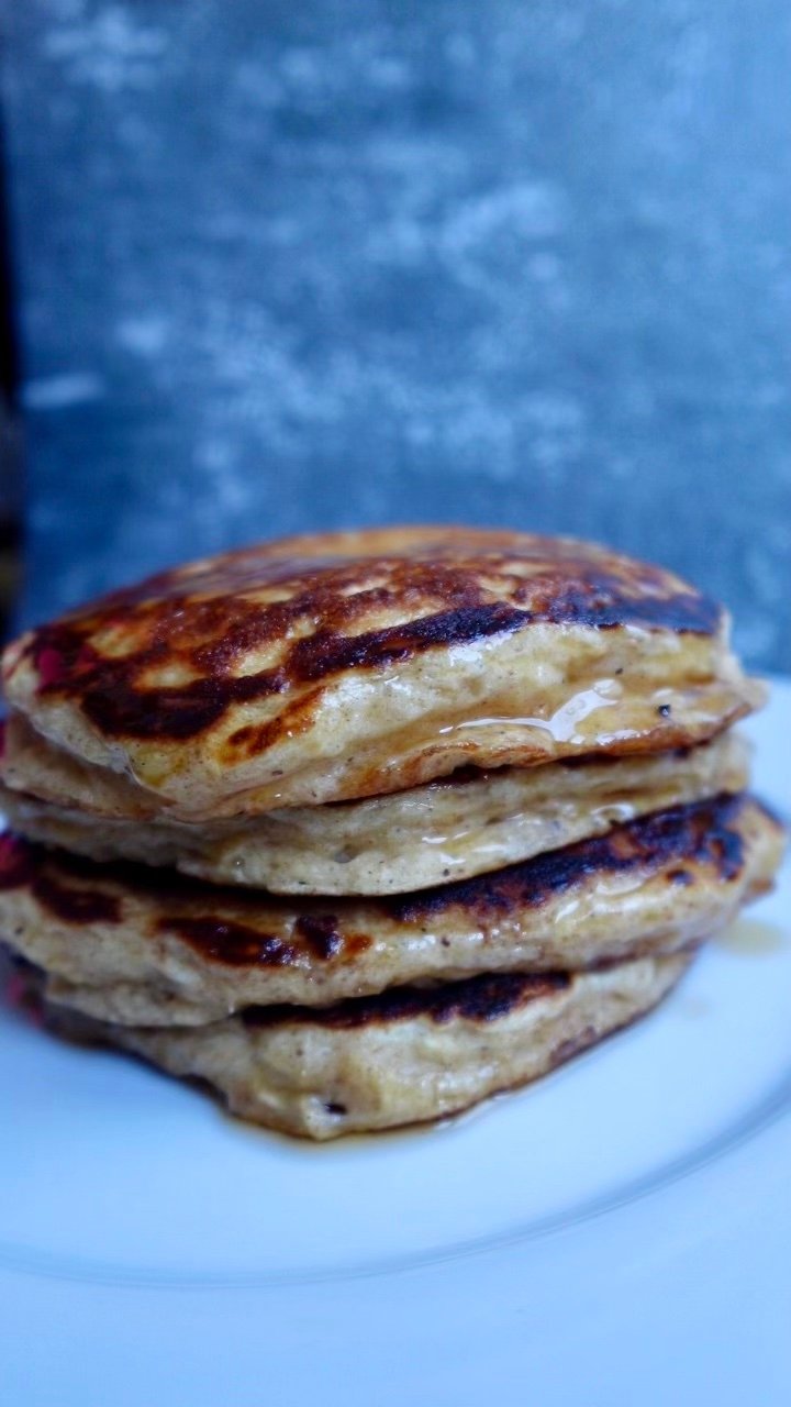 Pumpkin Protein Pancakes