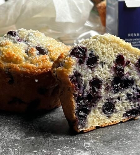 Jumbo Blueberry Lemon Muffins