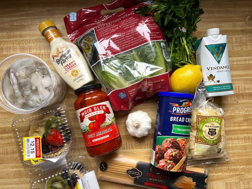 these are ingredients needed to make a valentine's day dinner at home on a budget