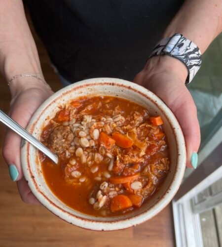 Barley Meatball Vegetable Soup