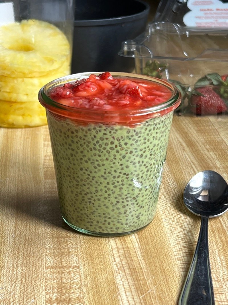 Matcha Chia Pudding