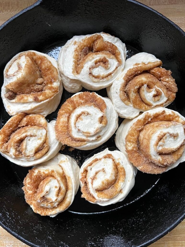 these are sourdough cinnamon rolls