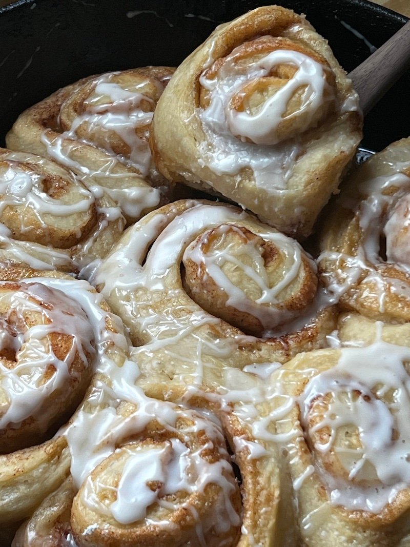 Sourdough Cinnamon Rolls