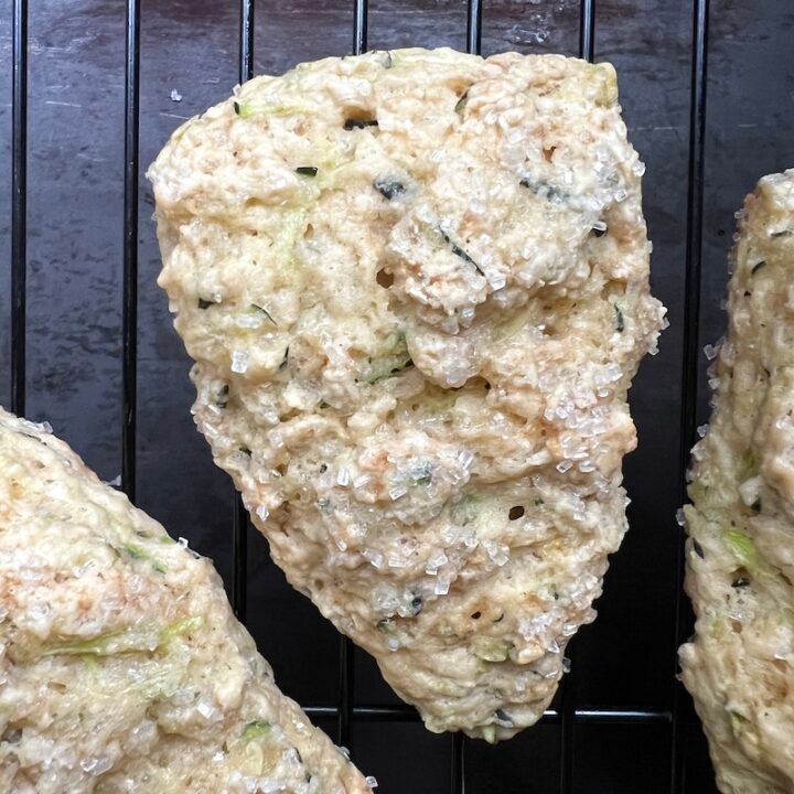 these are zucchini bread scones