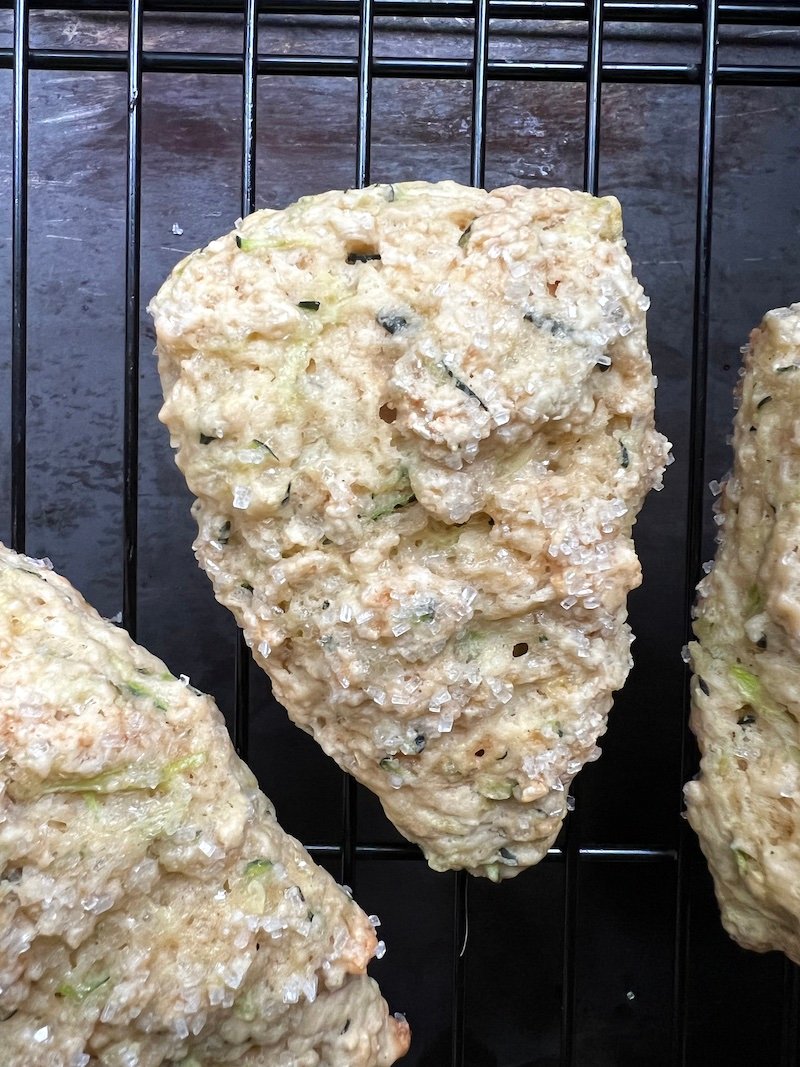 Zucchini Bread Scones