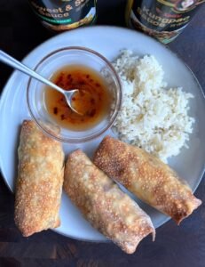 vegan egg rolls