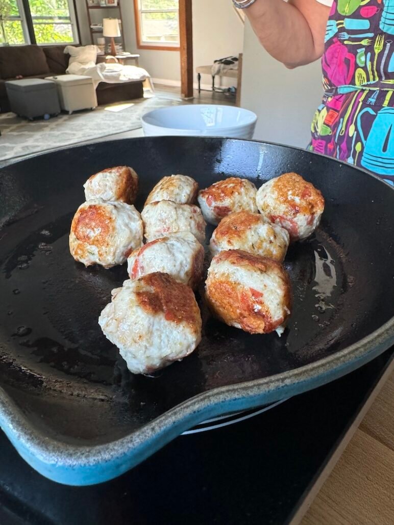 these are low carb turkey meatballs