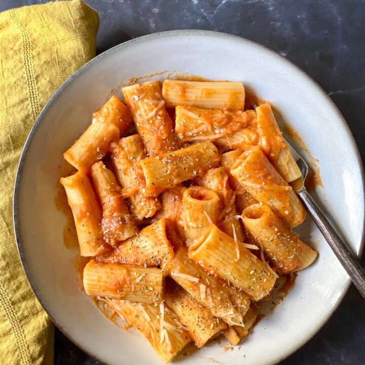 this is delicata squash pasta