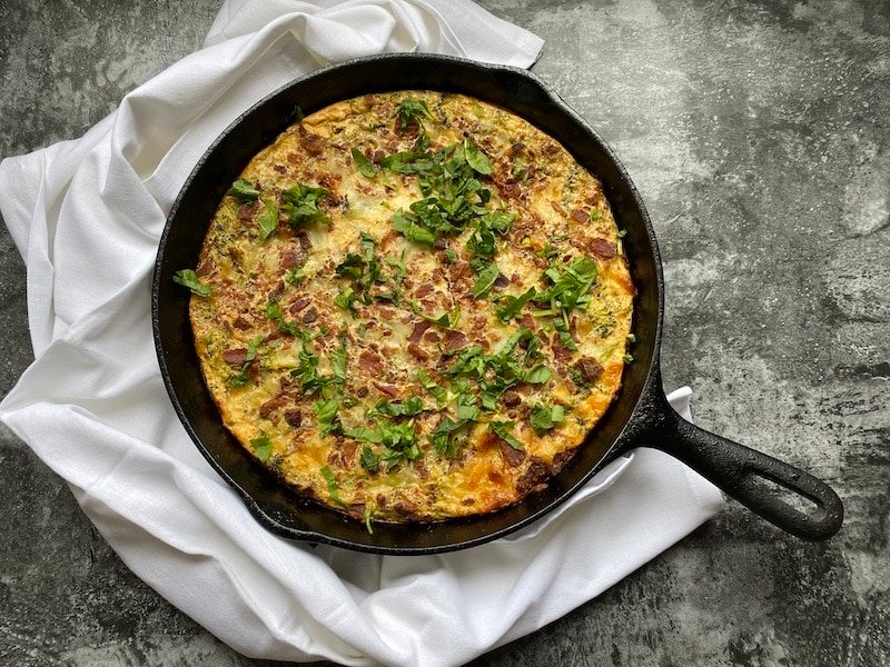 Broccoli Cheese Quiche