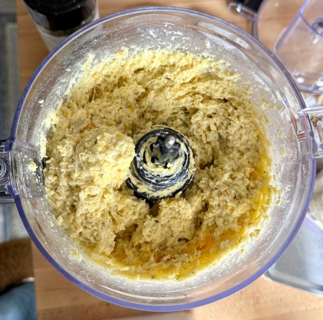 these are ingredients mixed for gnocchi