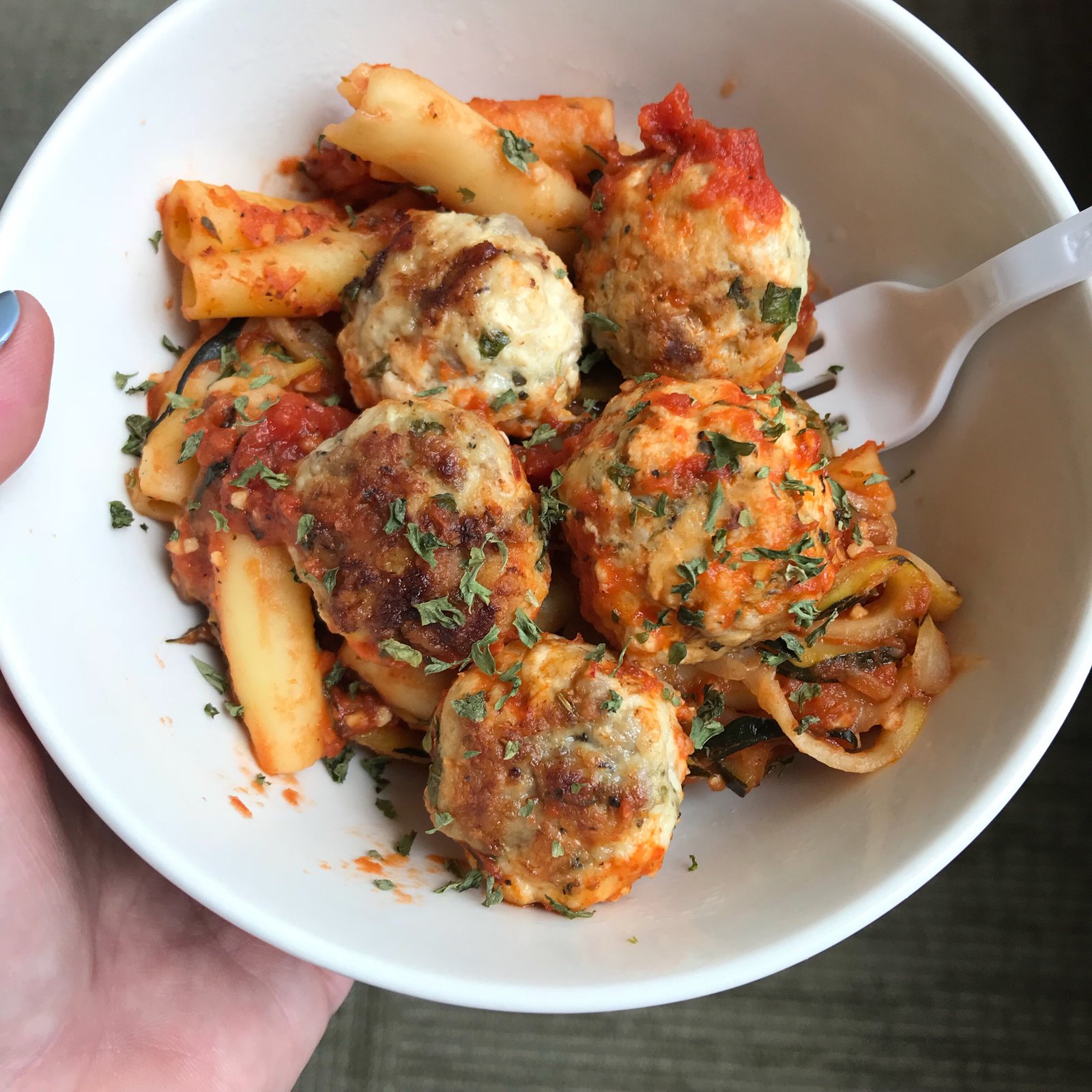 The Best Chicken Meatballs