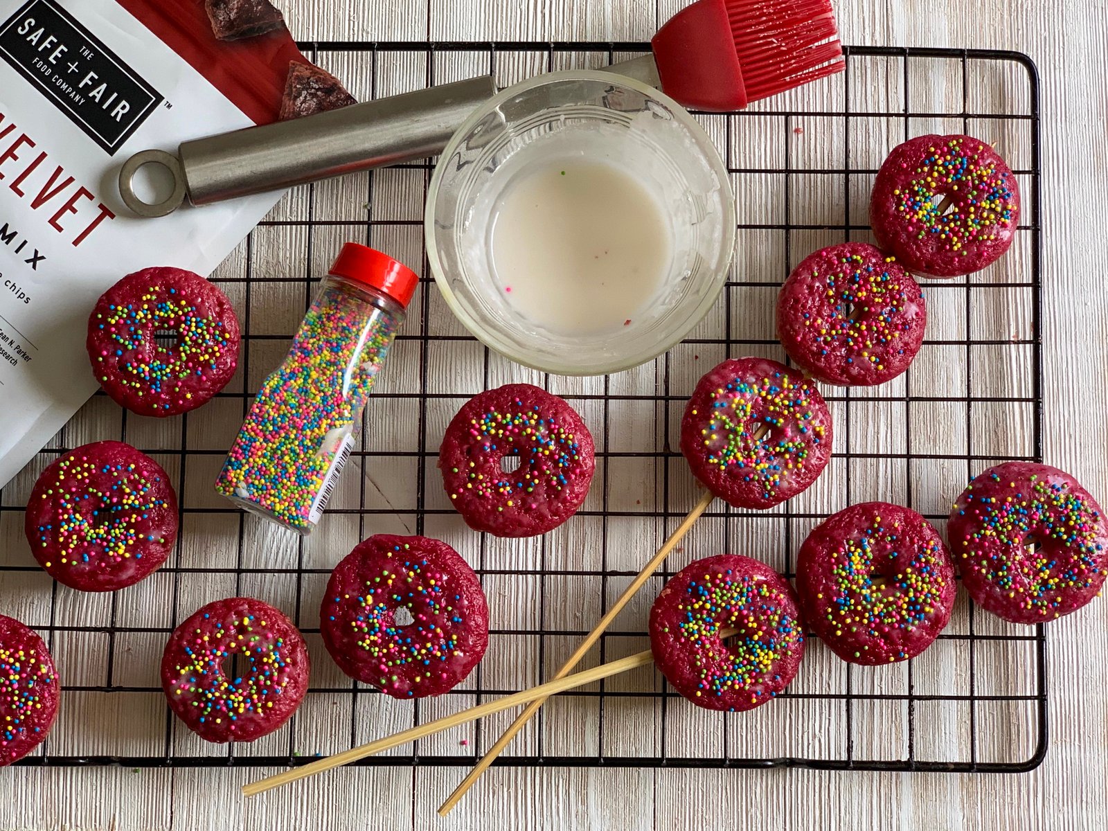 Red Velvet Donuts