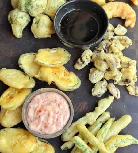 Simple Shrimp and Vegetable Tempura Recipe